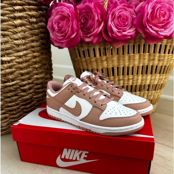 Nike Womans dunk low white rose whisper nude - Picture 4 of 16